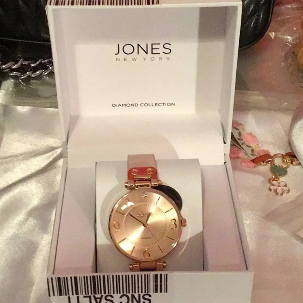 Jones New York Diamond Collection Rose Gold Watch - Picture 4 of 6